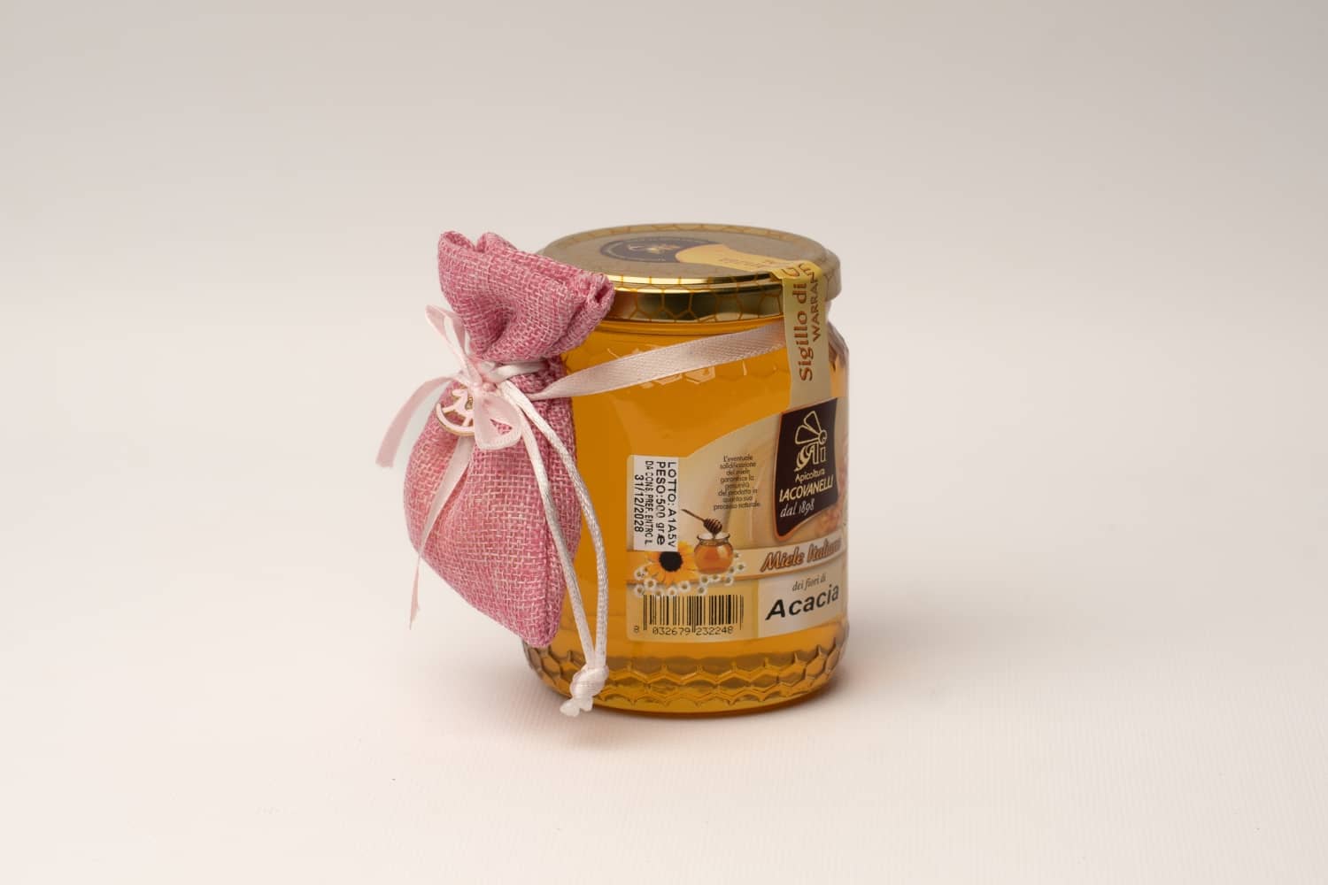 Bomboniera Miele 500g con Sacchetto Personalizzabile - immagine 3