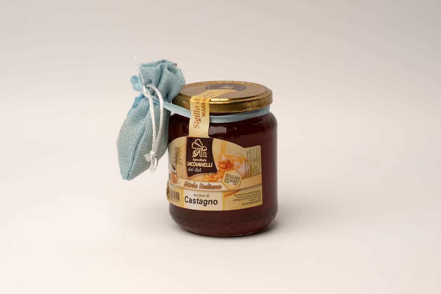 Bomboniera Miele 500g con Sacchetto Personalizzabile