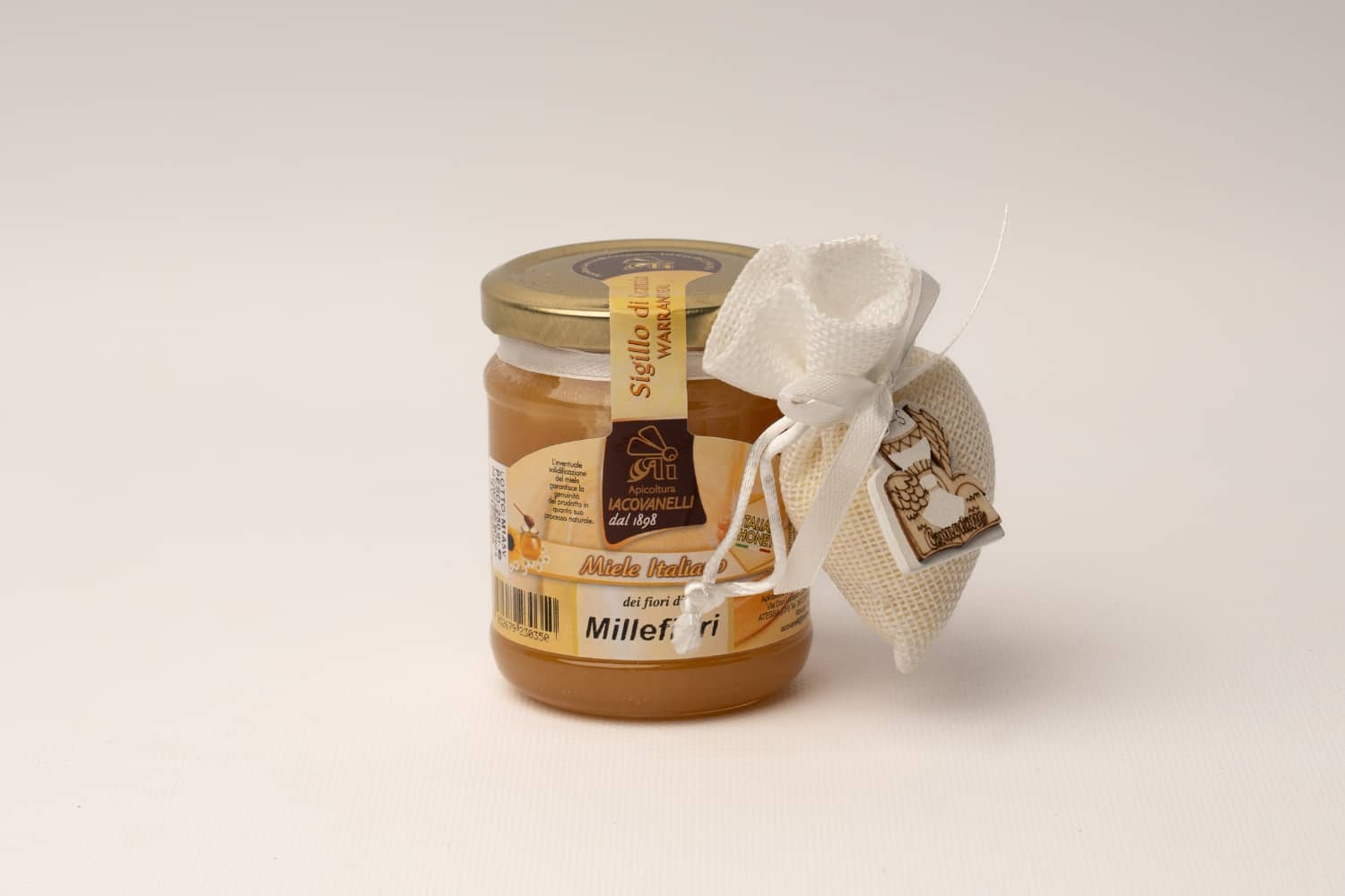 Bomboniera con Miele Millefiori 250g Completa per Eventi